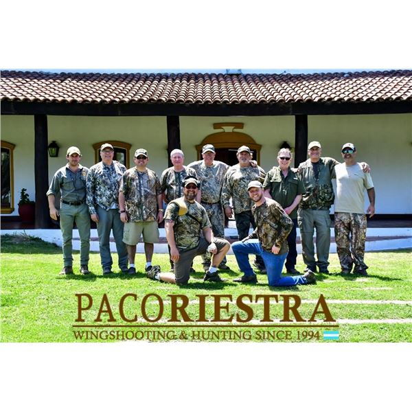 Argentina High-Volume Dove Shoot, 3 Days, 6 Hunters