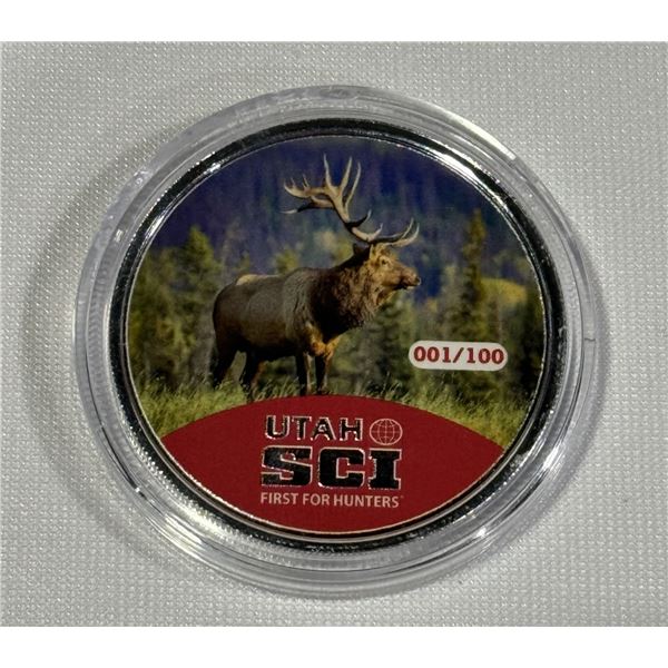 Commemorative SCI Utah challenge Coin