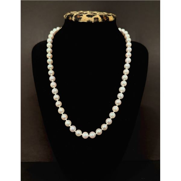 Classic Akoya Pearl Necklace