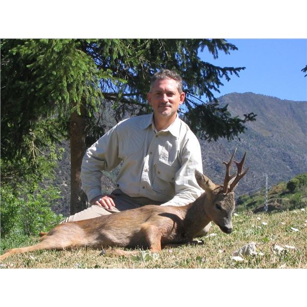 Hunt Trip Spain - 4-Day Roe Deer Hunt for 1 Hunter and 1 Non-Hunter (3 days of sightseeing Non-Hunte