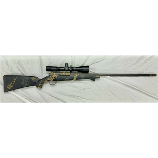Weatherby Custom Mark V Rifle w/ Huskemaw 5-20 x 50 Blue Diamond Scope
