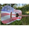 Image 1 : Ted Nugent Signed American Flag Guitar