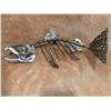 Image 1 : STEEL KING SALMON SCULPTURE