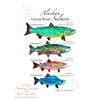 Image 2 : ALASKAN SALMON FISH ART