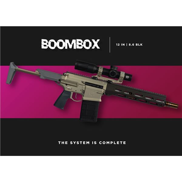 Q BoomBox 8.6 Blackout Rifle Package