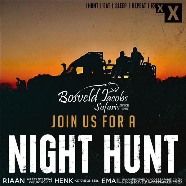 Thrilling Thermal Night Hunt in South Africa for One Hunter