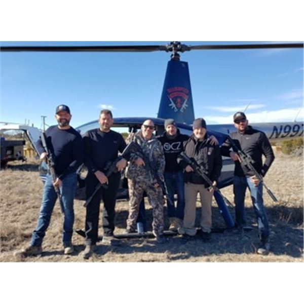 Helicopter Pig Hunting at Divided Find Ranch for 2