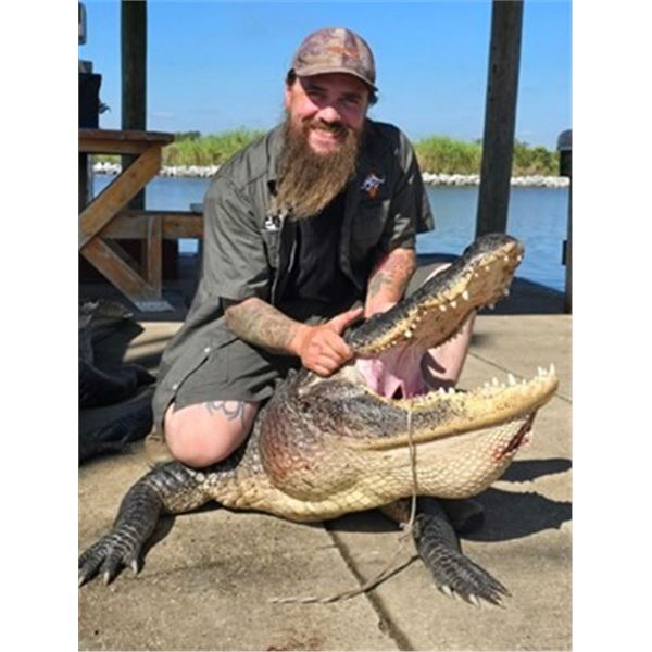 Louisiana Gator Hunt for 2 Hunters