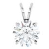 Image 1 : 2.0 ct Diamond Pendant in White Gold
