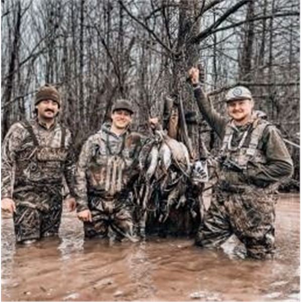 Stuttgart Arkansas Flooded Timber Waterfowl Hunt for 2