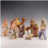 Image 1 : 11pc Goebel Hummel Hand Painted Nativity Figurines