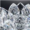 Image 3 : Swarovski Crystal Large Waterlily Candle Holder