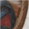 Image 4 : Miniature Painting Mona Lisa Portrait in Frame
