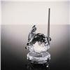 Image 3 : Swarovski Crystal Figurine, Mouse with Metal Whiskers and Coil Tail