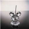 Image 4 : Swarovski Crystal Figurine, Mouse with Metal Whiskers and Coil Tail