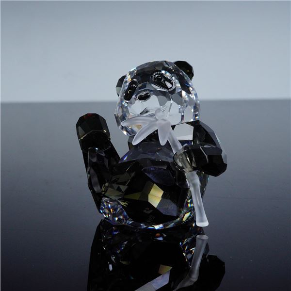 Swarovski Crystal Figurine, Panda Cub