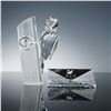 Image 1 : 2pc Swarovski Caring & Sharing Crystal Figurine & Plaque, Woodpeckers