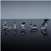 Image 2 : 5pc Swarovski Crystal Miniature Animal Figurines