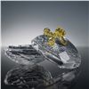 Image 4 : Swarovski Crystal Anna's Jewel Box with Yellow Crystal Hearts
