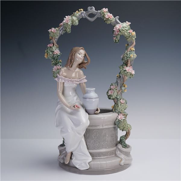 Lladro Porcelain Figurine, A Wish for Love 01006562