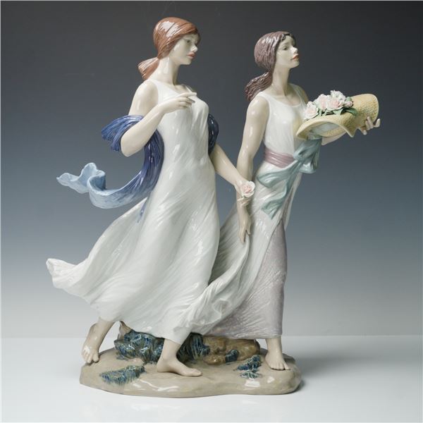 Lladro Porcelain Sculpture, Summer Roses 1008399