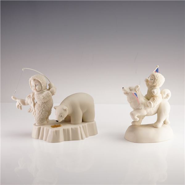 2pc Snowbabies Figurines, Holidays