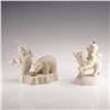 Image 1 : 2pc Snowbabies Figurines, Holidays