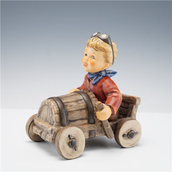 Goebel Hummel Figurine, Soap Box Derby Driver