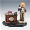 Image 1 : 2pc Goebel Hummel Figurine and Base, Hello and Just Business
