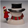 Image 2 : Royal Doulton Large Character Jug, Snowman D7241