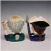 Image 2 : 2pc Royal Doulton Large Character Jugs, Apothecary D6567 & Guardsman D6568