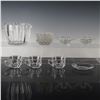 Image 1 : 12pc Pressed Glass Assortment, Bowl, Candleholders, Cups, Nut Dishes