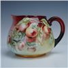 Image 2 : T&V Limoges France Porcelain Pitcher with Hand Painted Apples
