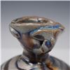 Image 3 : Studio Pottery Vase with Crimped Rim, Signed Raymond