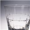Image 3 : 4pc Crystal Wine Glasses with Geometric Cut Pattern
