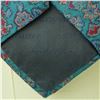 Image 3 : Galtrucco Teal Silk Tie With Floral Pattern