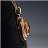 Image 3 : Le Vian 14K Gold Pendant Necklace, 3.50CT Citrine and 0.60CTW Diamonds