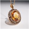 Image 8 : Le Vian 14K Gold Pendant Necklace, 3.50CT Citrine and 0.60CTW Diamonds