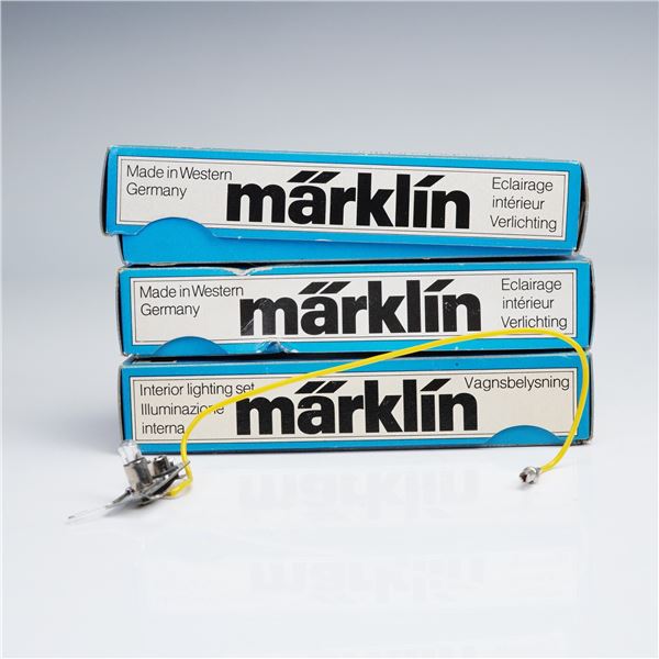 3pc Marklin Interior Lighting Set, HO7077