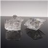 Image 3 : 2pc Goebel Hummel Crystal Angel Figurines