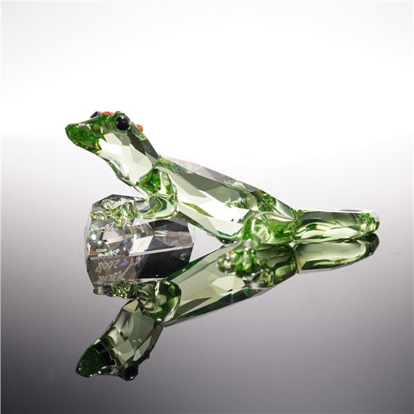 Swarovski Crystal Figurine, Gecko