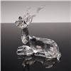 Image 2 : 2pc Swarovski Crystal 1994 AE Kudu Figurine + Plaque, Signed