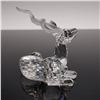 Image 3 : 2pc Swarovski Crystal 1994 AE Kudu Figurine + Plaque, Signed