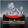 Image 1 : 2pc Swarovski Fabulous Creatures Crystal Figurine, Dragon & Plaque