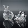 Image 5 : 4pc Swarovski Silver Crystal Assorted Figurines