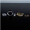 Image 3 : 6pc Swarovski Crystal Figurines, Pins, Dice, and Paperweight