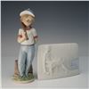 Image 1 : Lladro Porcelain Society Plaque and Figurine
