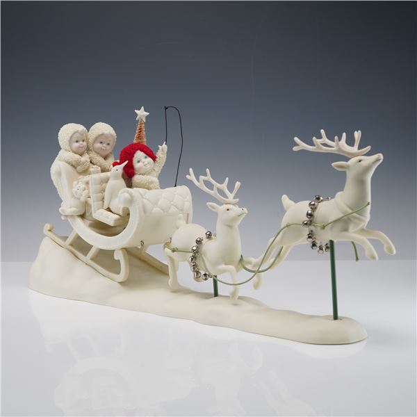 Department 56 Snowbabies Figurine, Up, Up And Away