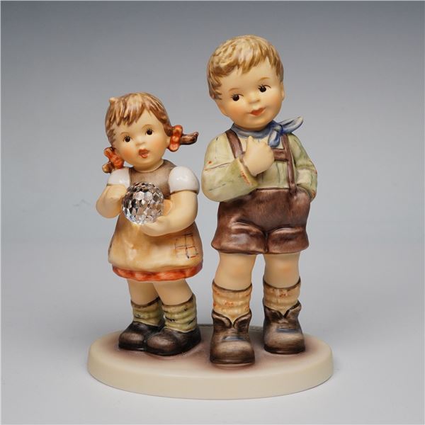 Goebel Hummel Porcelain Limited Edition Figurine, She Caught It