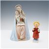 Image 1 : 2pc Goebel Hummel Figurines, Madonna and Child & Angel